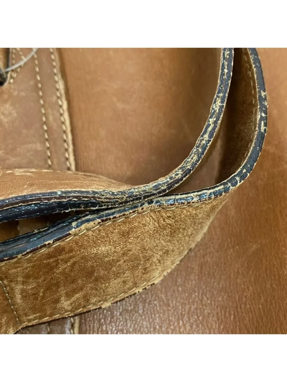 Gucci Backpack Bamboo Light Brown Leather